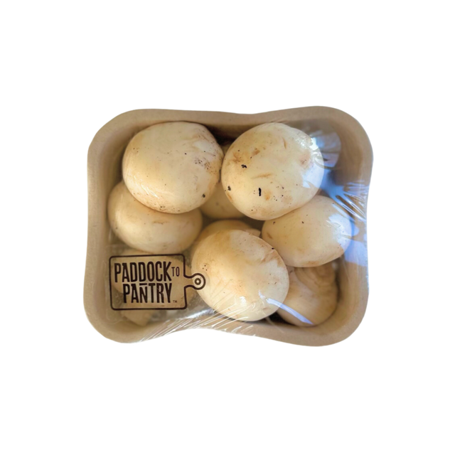 White Button Mushrooms- Beautiful selection of fresh cut meat delivered overnight by your favourite online butcher - The Meat Box, We specialise in delivering the best cuts straight to your door across New Zealand. | Meat Delivery | NZ Online Meat