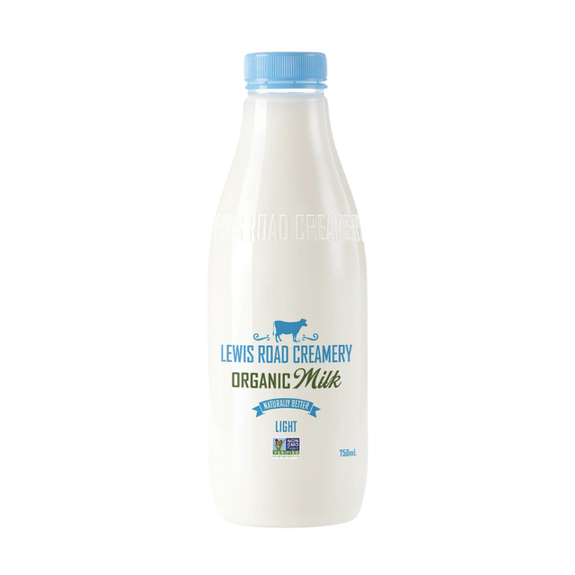 Lewis Road Creamery Light Blue Organic Milk