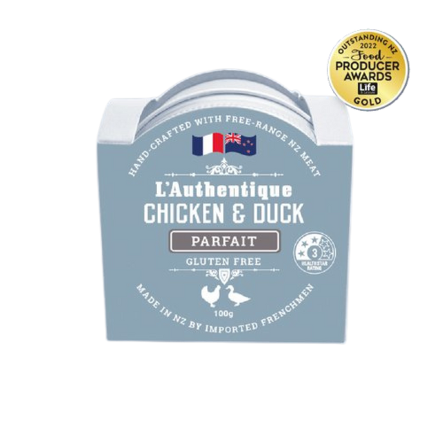L'Authentique Chicken & Duck Parfait- Beautiful selection of fresh cut meat delivered overnight by your favourite online butcher - The Meat Box, We specialise in delivering the best cuts straight to your door across New Zealand. | Meat Delivery | NZ Online Meat