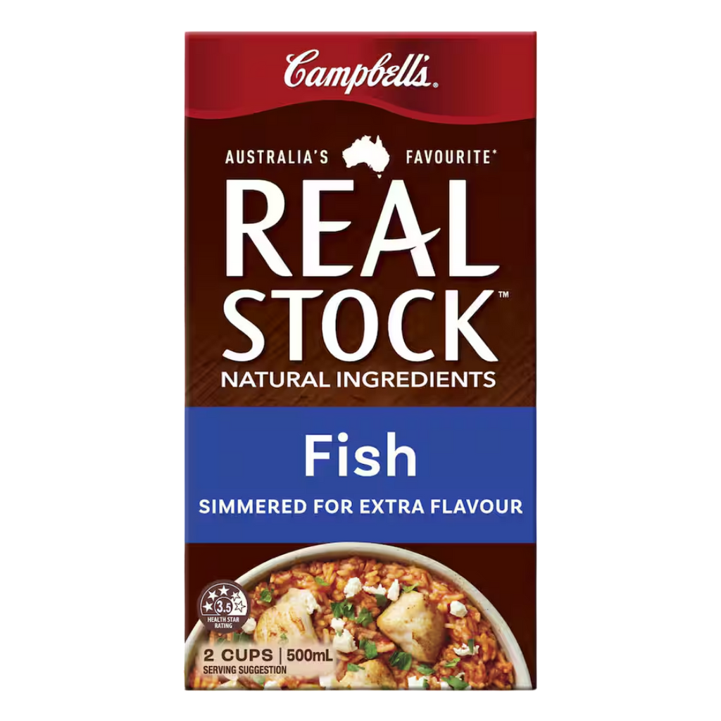 campbells fish box recipes Campbells Real Stock Fish 500ml