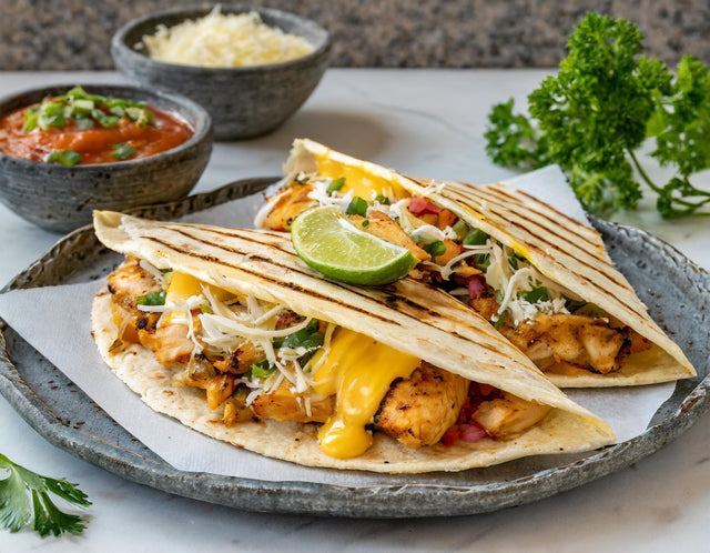 Cheesy Chicken Quesadillas