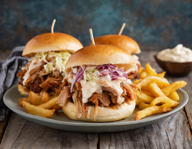 Phoenix Karakas Quick Fix Pulled Pork Sliders