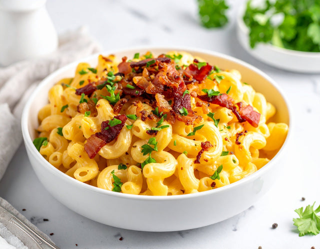 Bacon & Caramelised Onion Mac and Cheese