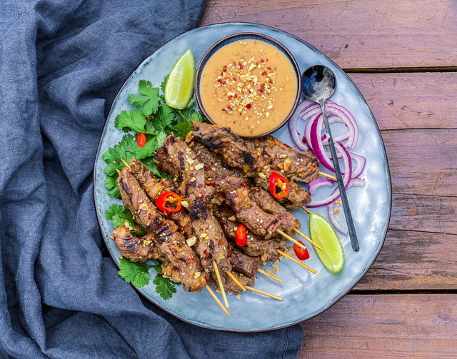 Satay Beef Kebabs