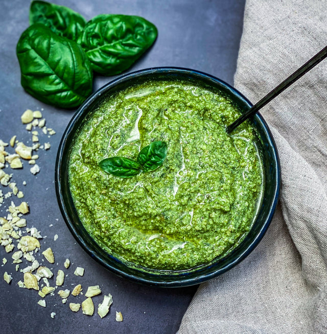 Dairy Free Cashew Basil Pesto