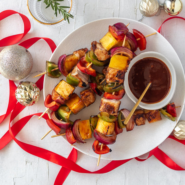 Pork and Pineapple Skewers