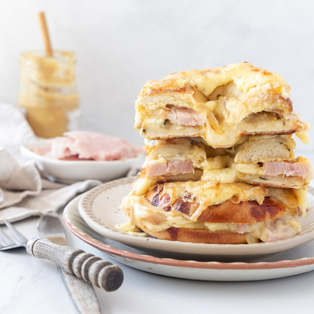 Croque Monsieur Bagels