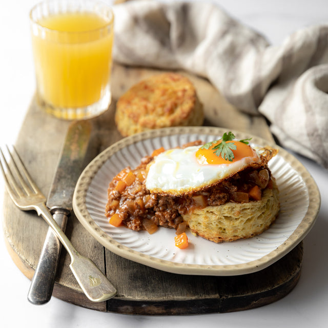 Fancy Savoury Eggs on Toast