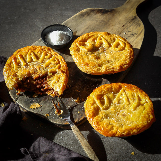 Mince and Aged Cheddar Pies