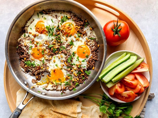 Lebanese Meat & Eggs