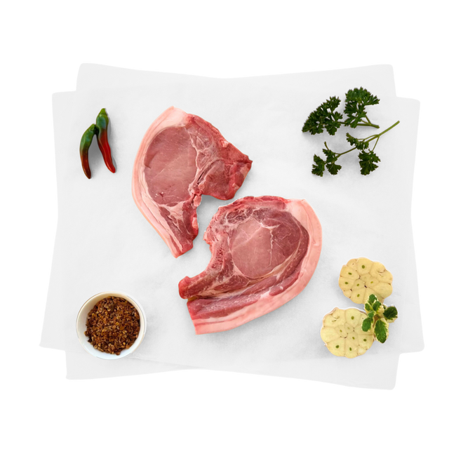 Pork Loin Chops- Beautiful selection of fresh cut meat delivered overnight by your favourite online butcher - The Meat Box, We specialise in delivering the best cuts straight to your door across New Zealand. | Meat Delivery | NZ Online Meat