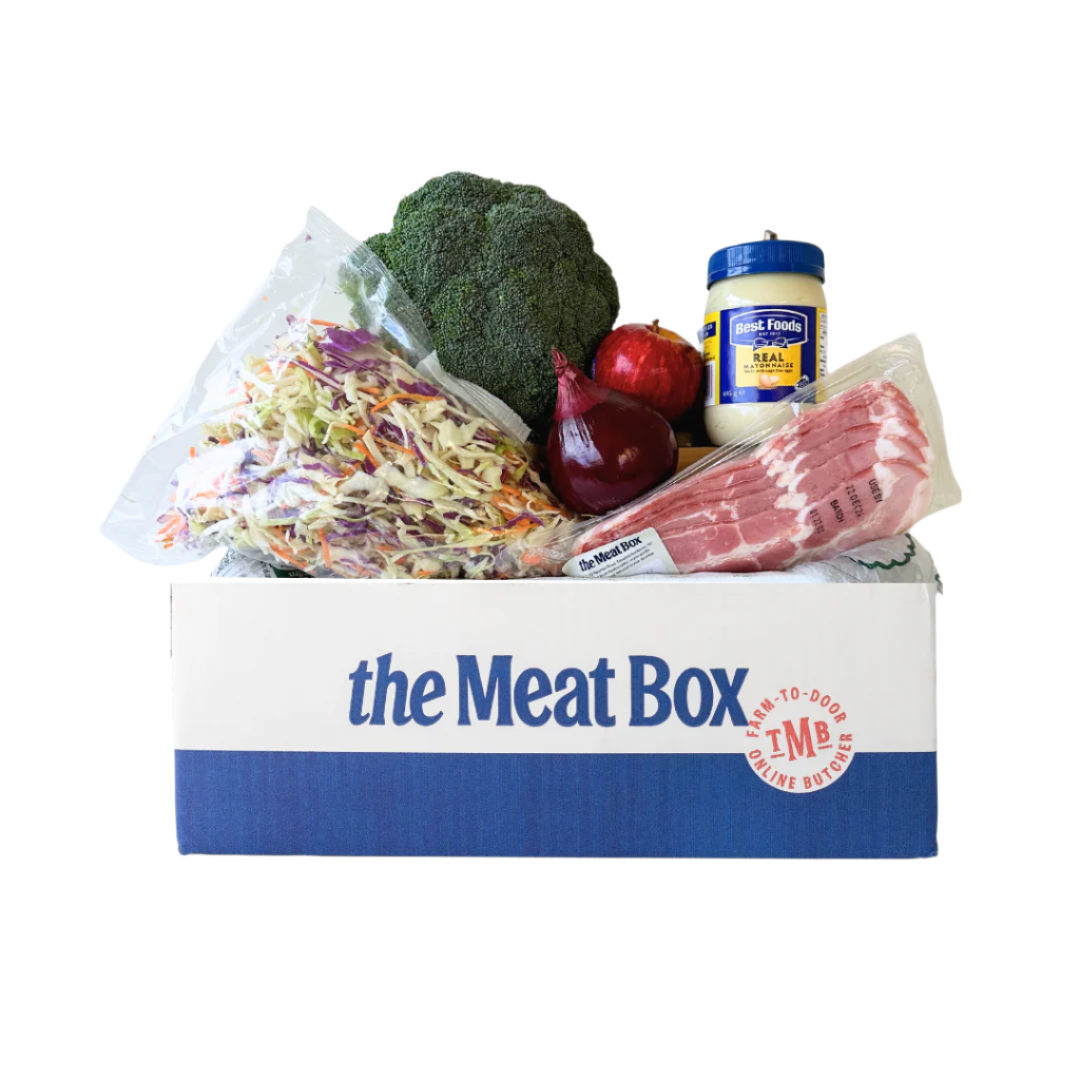Broccoli Slaw Salad- Beautiful selection of fresh cut meat delivered overnight by your favourite online butcher - The Meat Box, We specialise in delivering the best cuts straight to your door across New Zealand. | Meat Delivery | NZ Online Meat