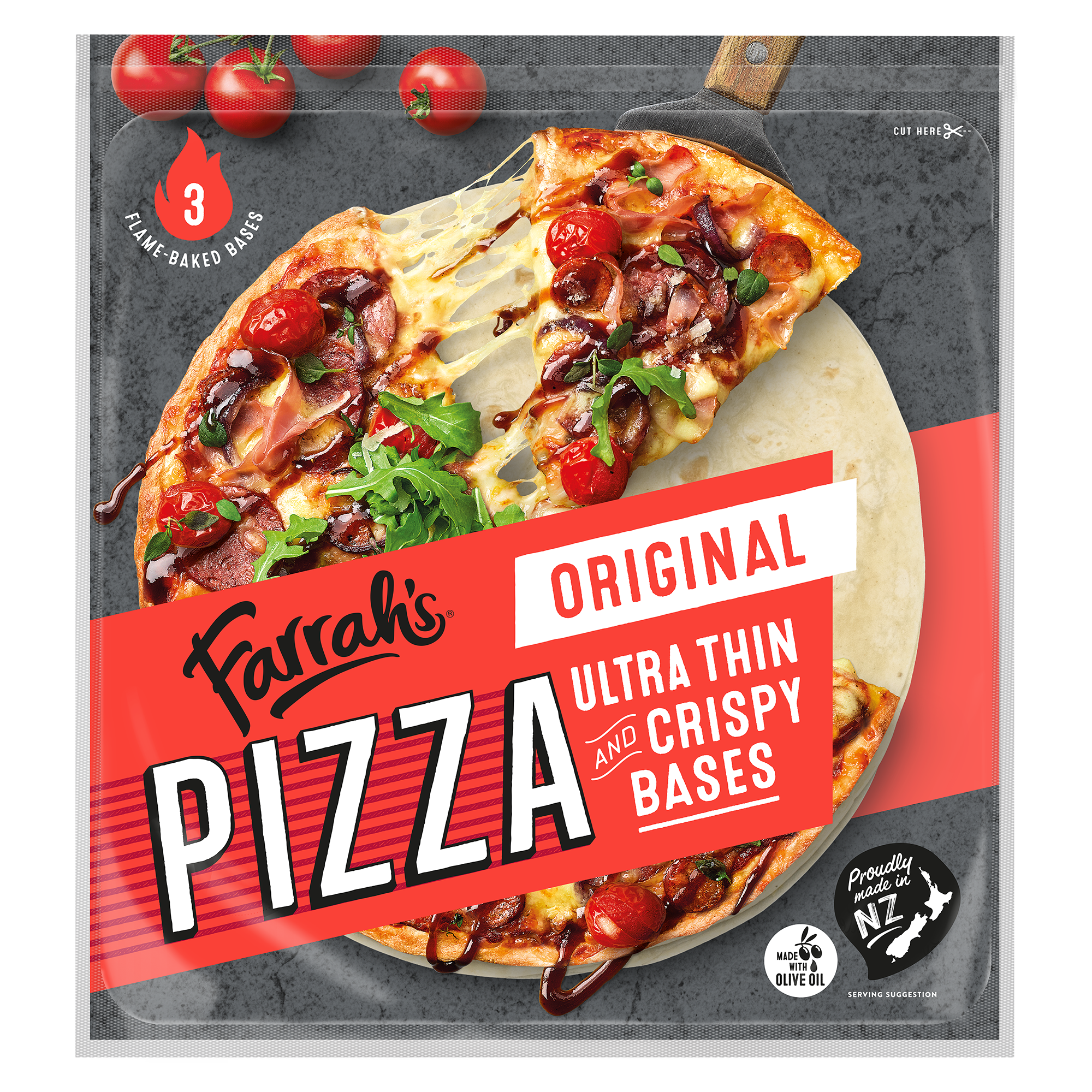 Farrah's Original Ultra Thin Pizza Bases