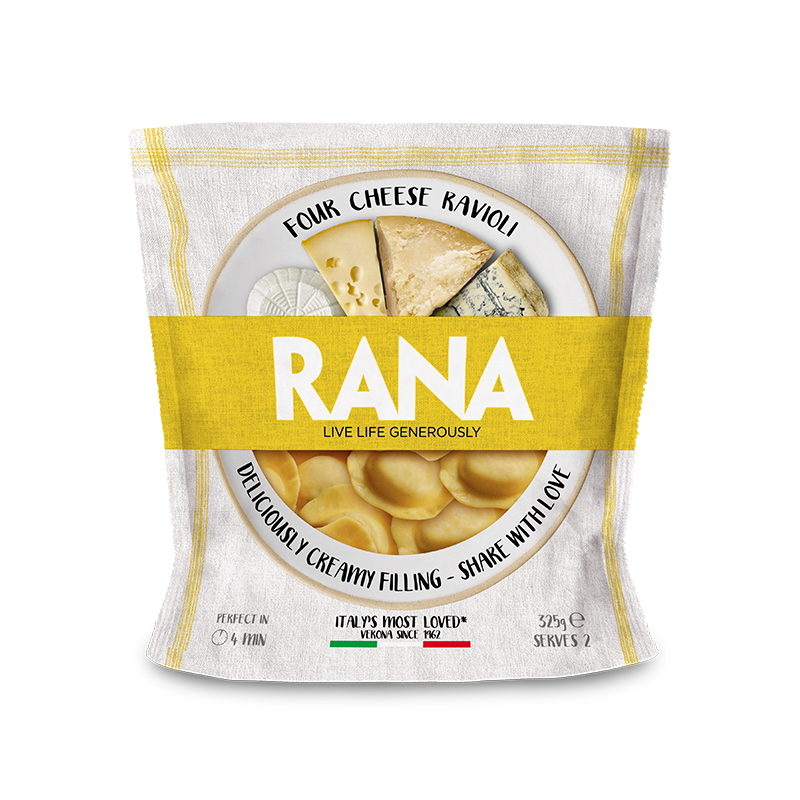 Rana Four Cheese Ravioli- Beautiful selection of fresh cut meat delivered overnight by your favourite online butcher - The Meat Box, We specialise in delivering the best cuts straight to your door across New Zealand. | Meat Delivery | NZ Online Meat