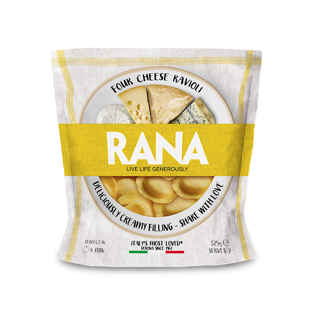 Rana Four Cheese Ravioli- Beautiful selection of fresh cut meat delivered overnight by your favourite online butcher - The Meat Box, We specialise in delivering the best cuts straight to your door across New Zealand. | Meat Delivery | NZ Online Meat