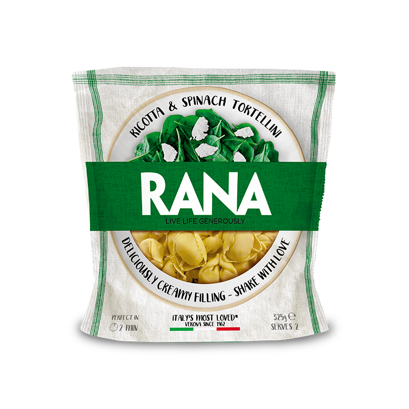 Rana Spinach & Ricotta Tortellini- Beautiful selection of fresh cut meat delivered overnight by your favourite online butcher - The Meat Box, We specialise in delivering the best cuts straight to your door across New Zealand. | Meat Delivery | NZ Online Meat