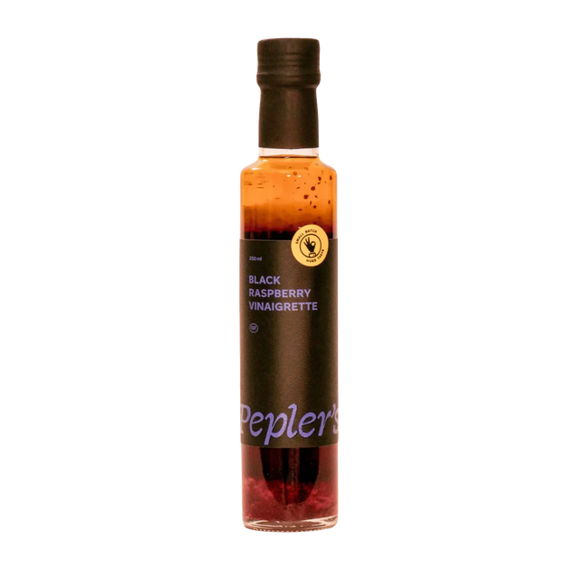 Peplers Black Raspberry Vinaigrette 250ml- Beautiful selection of fresh cut meat delivered overnight by your favourite online butcher - The Meat Box, We specialise in delivering the best cuts straight to your door across New Zealand. | Meat Delivery | NZ Online Meat