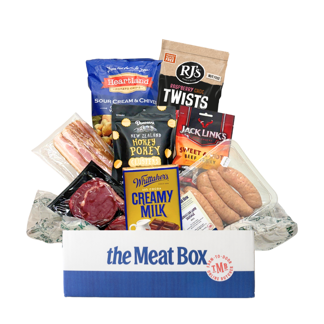 Rad Dad Box with Wagyu Beef Scotch- Beautiful selection of fresh cut meat delivered overnight by your favourite online butcher - The Meat Box, We specialise in delivering the best cuts straight to your door across New Zealand. | Meat Delivery | NZ Online Meat