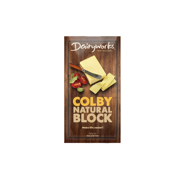 Dairyworks Colby Cheese- Beautiful selection of fresh cut meat delivered overnight by your favourite online butcher - The Meat Box, We specialise in delivering the best cuts straight to your door across New Zealand. | Meat Delivery | NZ Online Meat