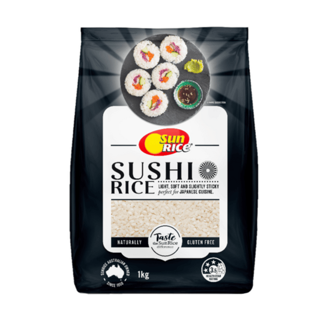 Sun Rice Sushi Rice 1kg- Beautiful selection of fresh cut meat delivered overnight by your favourite online butcher - The Meat Box, We specialise in delivering the best cuts straight to your door across New Zealand. | Meat Delivery | NZ Online Meat