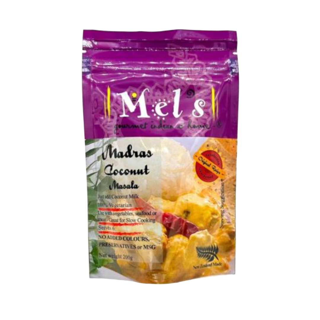 Mels Coconut Masala- Beautiful selection of fresh cut meat delivered overnight by your favourite online butcher - The Meat Box, We specialise in delivering the best cuts straight to your door across New Zealand. | Meat Delivery | NZ Online Meat