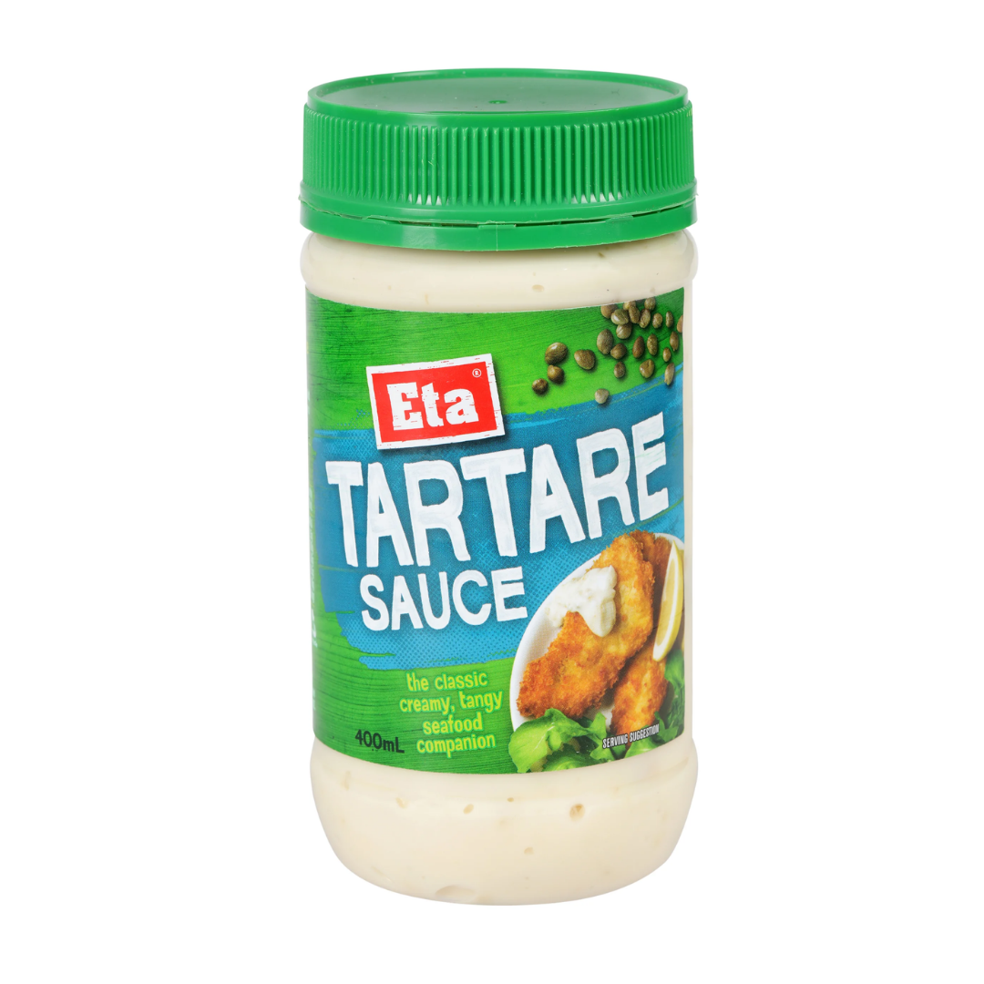 Eta Tartare Sauce 400ml- Beautiful selection of fresh cut meat delivered overnight by your favourite online butcher - The Meat Box, We specialise in delivering the best cuts straight to your door across New Zealand. | Meat Delivery | NZ Online Meat