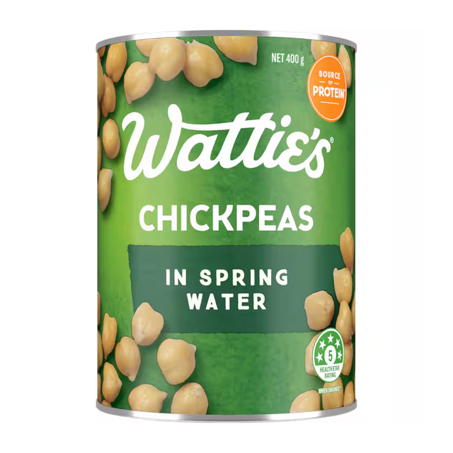 Watties Chickpeas 400g- Beautiful selection of fresh cut meat delivered overnight by your favourite online butcher - The Meat Box, We specialise in delivering the best cuts straight to your door across New Zealand. | Meat Delivery | NZ Online Meat