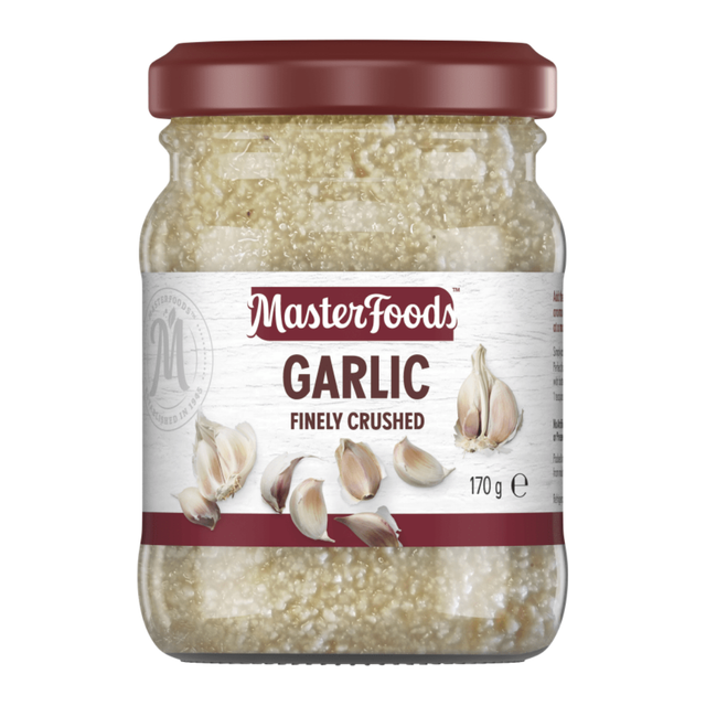 Master Foods Garlic Finely Crushed 160g- Beautiful selection of fresh cut meat delivered overnight by your favourite online butcher - The Meat Box, We specialise in delivering the best cuts straight to your door across New Zealand. | Meat Delivery | NZ Online Meat