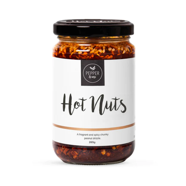 Pepper & me Hot Nuts 260g- Beautiful selection of fresh cut meat delivered overnight by your favourite online butcher - The Meat Box, We specialise in delivering the best cuts straight to your door across New Zealand. | Meat Delivery | NZ Online Meat