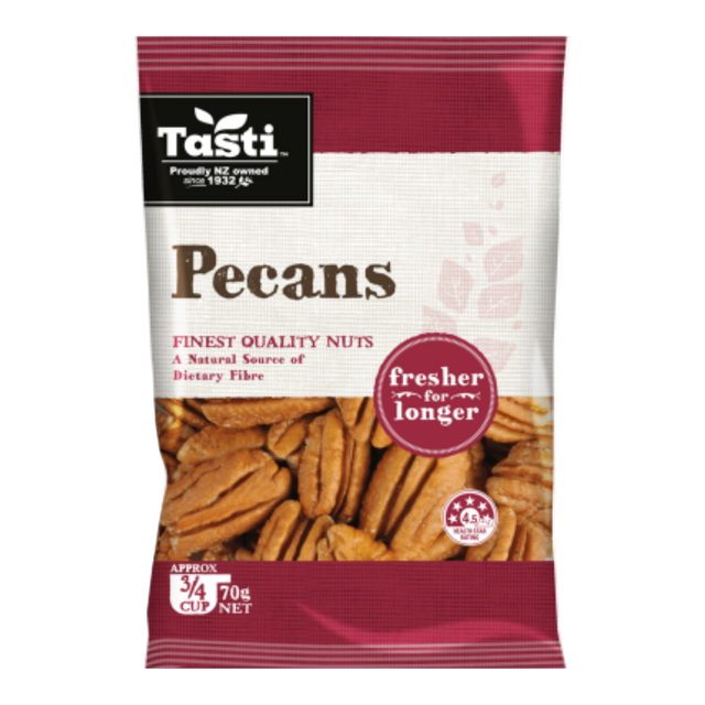 Tasti Pecans Mammoth 70g- Beautiful selection of fresh cut meat delivered overnight by your favourite online butcher - The Meat Box, We specialise in delivering the best cuts straight to your door across New Zealand. | Meat Delivery | NZ Online Meat