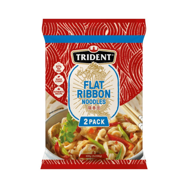 Trident Flat Ribbon Noodles 400g- Beautiful selection of fresh cut meat delivered overnight by your favourite online butcher - The Meat Box, We specialise in delivering the best cuts straight to your door across New Zealand. | Meat Delivery | NZ Online Meat
