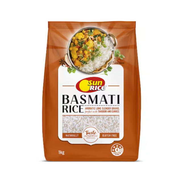 Sun Rice Basmati 1kg- Beautiful selection of fresh cut meat delivered overnight by your favourite online butcher - The Meat Box, We specialise in delivering the best cuts straight to your door across New Zealand. | Meat Delivery | NZ Online Meat