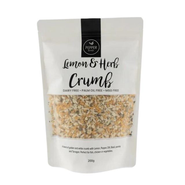 Pepper & Me 'Lemon & Herb Crumb'- Beautiful selection of fresh cut meat delivered overnight by your favourite online butcher - The Meat Box, We specialise in delivering the best cuts straight to your door across New Zealand. | Meat Delivery | NZ Online Meat
