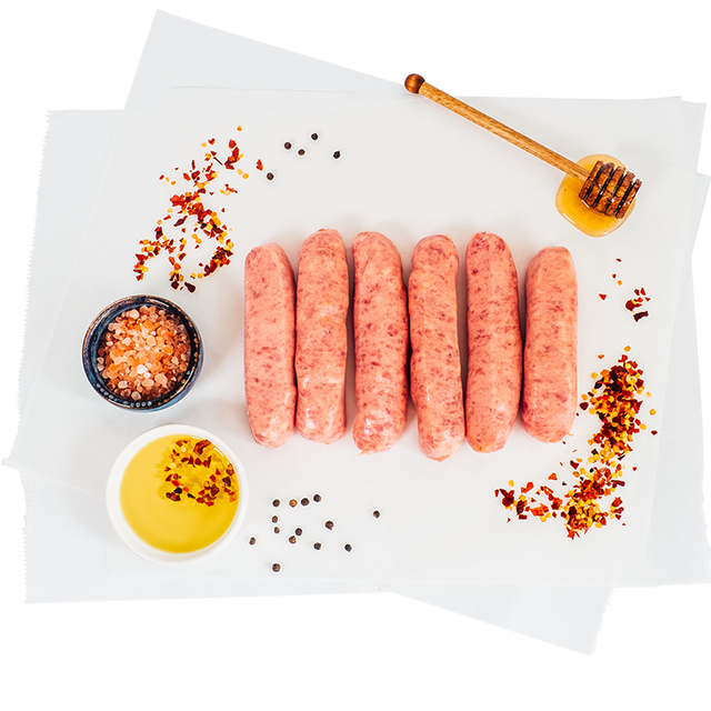 Prime Pork Classic Sausage (G.F.) - Click Frenzy- Beautiful selection of fresh cut meat delivered overnight by your favourite online butcher - The Meat Box, We specialise in delivering the best cuts straight to your door across New Zealand. | Meat Delivery | NZ Online Meat