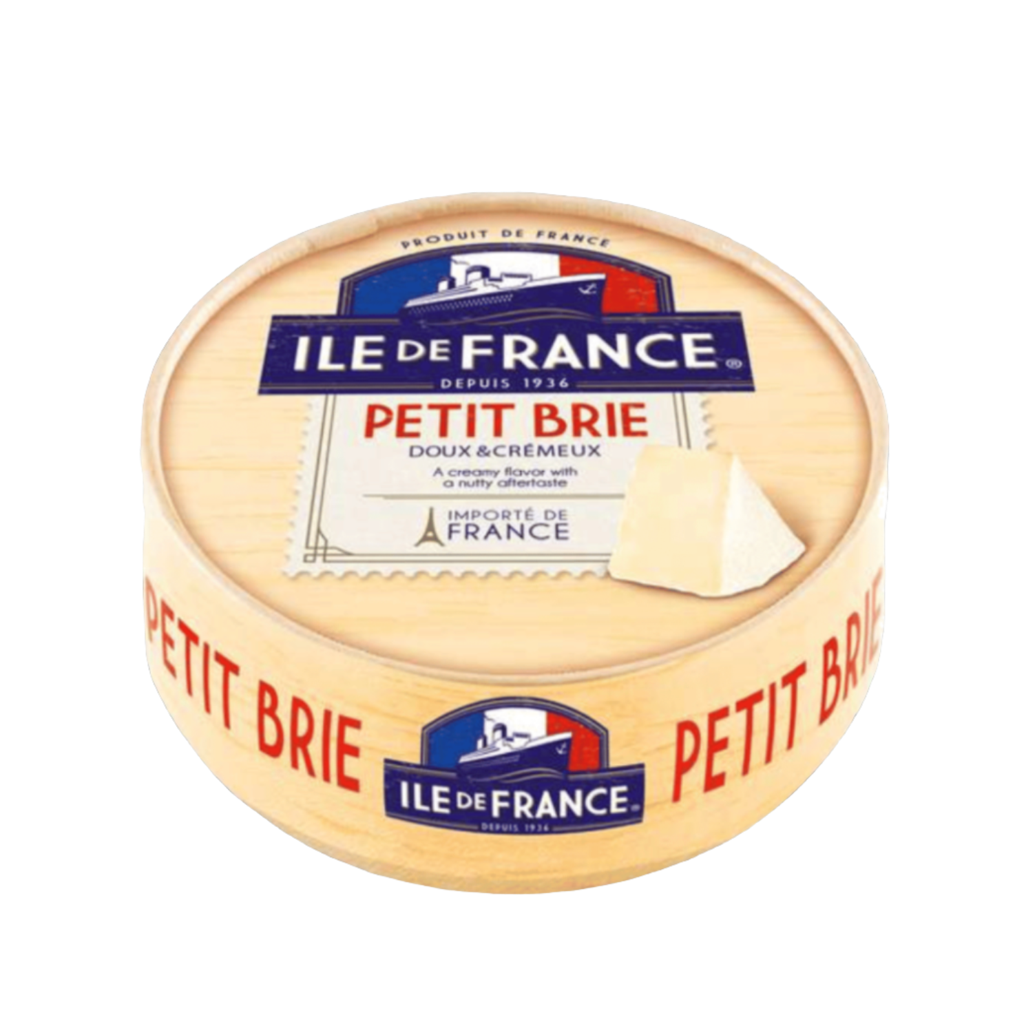 Ile de France Petit Brie- Beautiful selection of fresh cut meat delivered overnight by your favourite online butcher - The Meat Box, We specialise in delivering the best cuts straight to your door across New Zealand. | Meat Delivery | NZ Online Meat