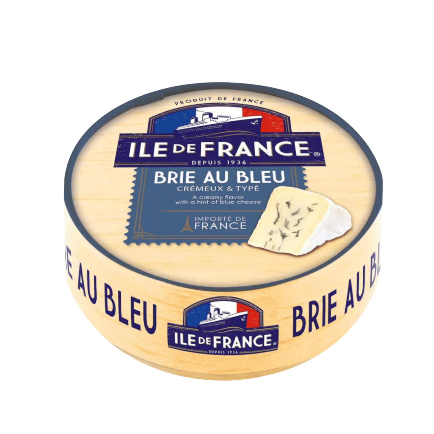 Ile De France Brie Au Bleu