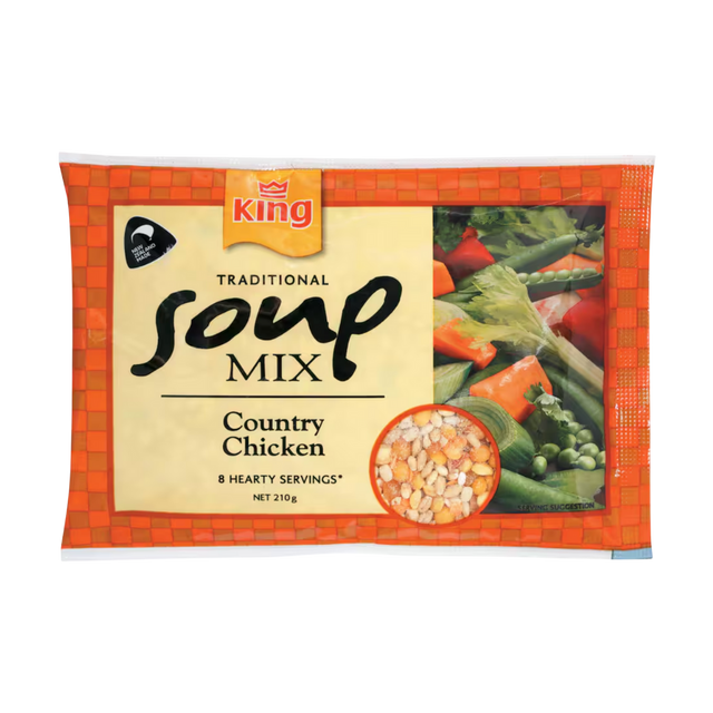 King Country Chicken Traditional Soup Mix 210g- Beautiful selection of fresh cut meat delivered overnight by your favourite online butcher - The Meat Box, We specialise in delivering the best cuts straight to your door across New Zealand. | Meat Delivery | NZ Online Meat