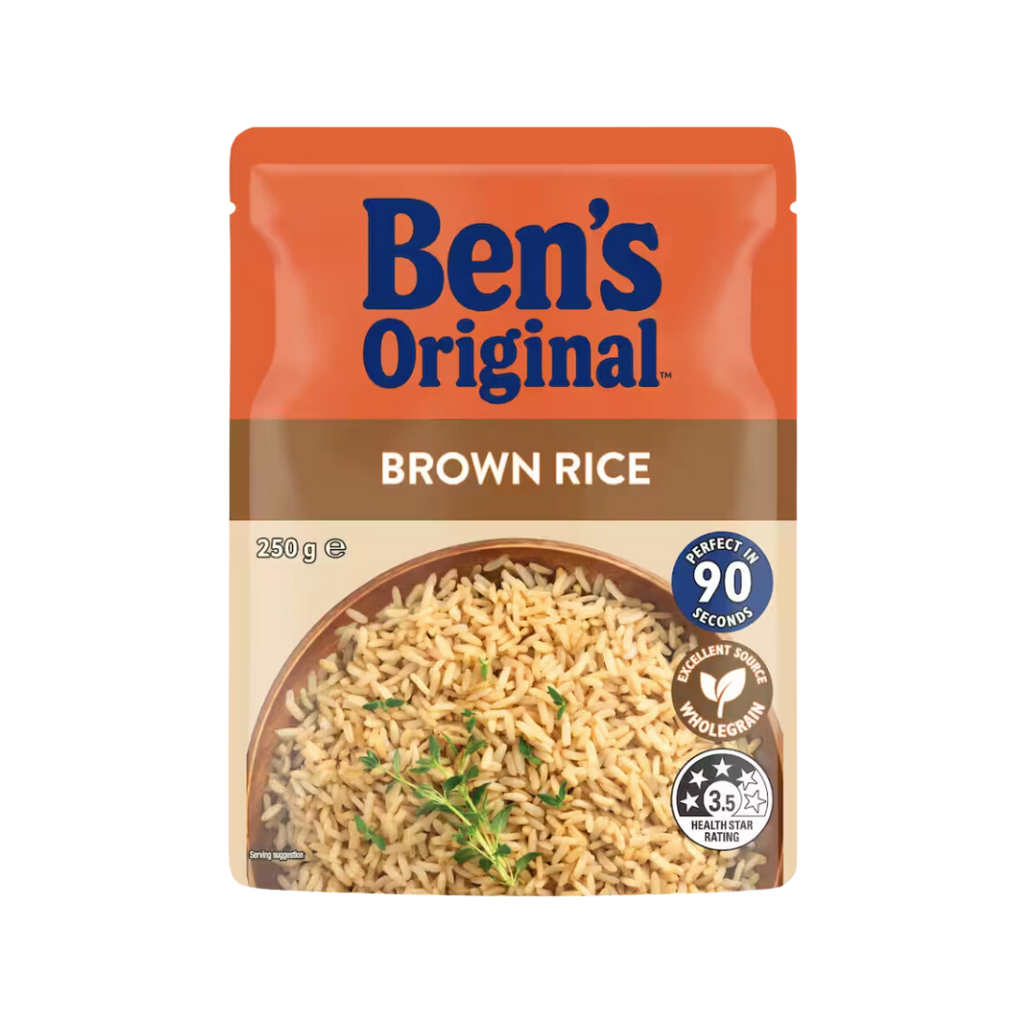 Origini Rice Bens Original Microwave Rice Brown Rice - [