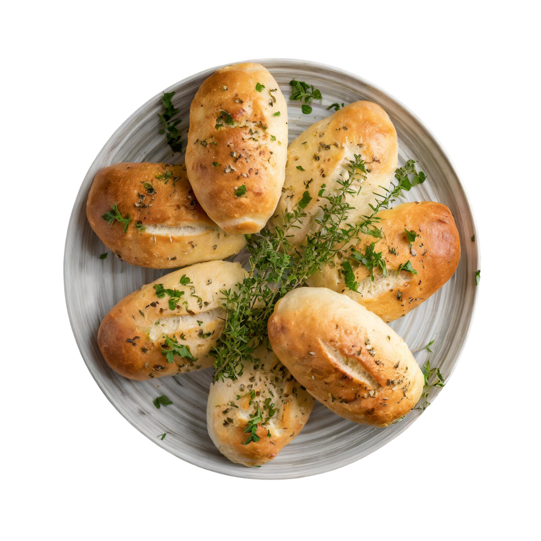 'Ready To Bake' Garlic Dinner Rolls