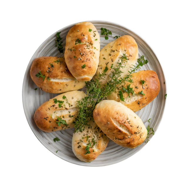'Ready To Bake' Garlic Dinner Rolls