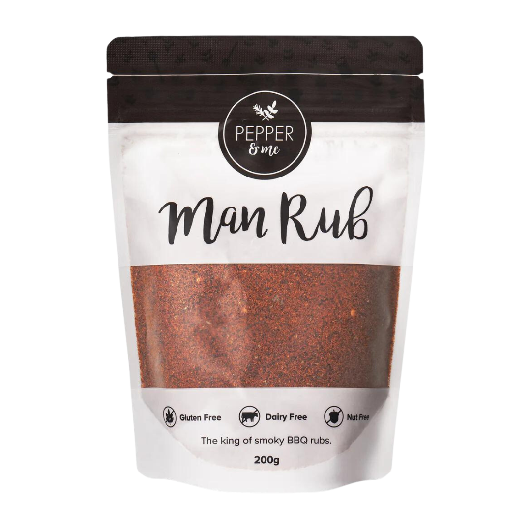 Pepper & Me 'Man Rub'- Beautiful selection of fresh cut meat delivered overnight by your favourite online butcher - The Meat Box, We specialise in delivering the best cuts straight to your door across New Zealand. | Meat Delivery | NZ Online Meat