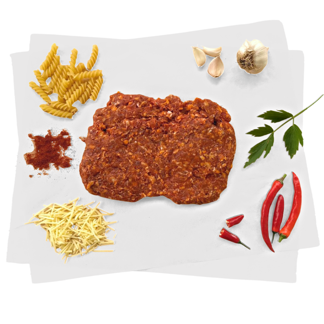 Fresh Chorizo Grind- Beautiful selection of fresh cut meat delivered overnight by your favourite online butcher - The Meat Box, We specialise in delivering the best cuts straight to your door across New Zealand. | Meat Delivery | NZ Online Meat
