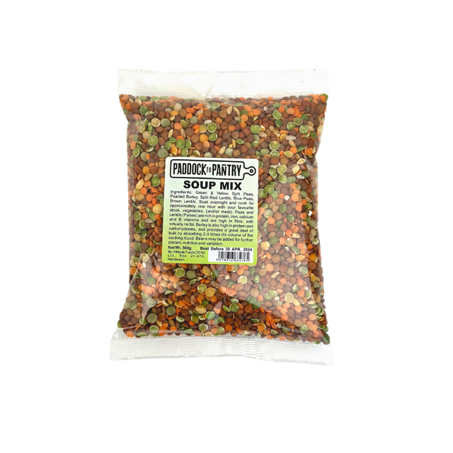 Paddock To Pantry Soup Mix- Beautiful selection of fresh cut meat delivered overnight by your favourite online butcher - The Meat Box, We specialise in delivering the best cuts straight to your door across New Zealand. | Meat Delivery | NZ Online Meat