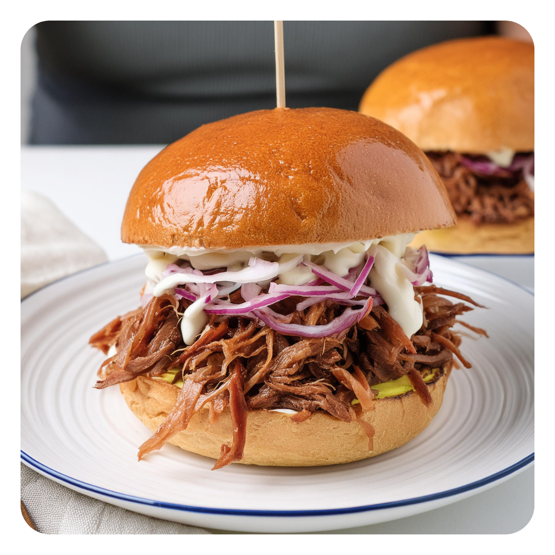 Pulled BBQ Beef Brisket - Heat & Eat