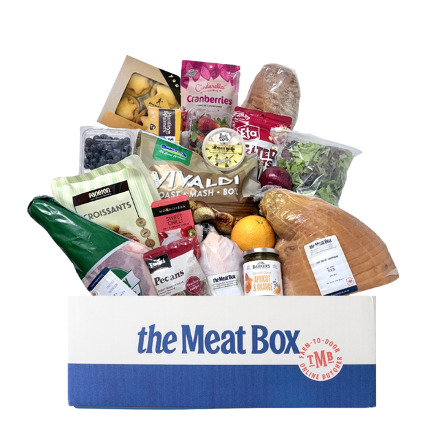 The Ultimate Christmas Box- Beautiful selection of fresh cut meat delivered overnight by your favourite online butcher - The Meat Box, We specialise in delivering the best cuts straight to your door across New Zealand. | Meat Delivery | NZ Online Meat