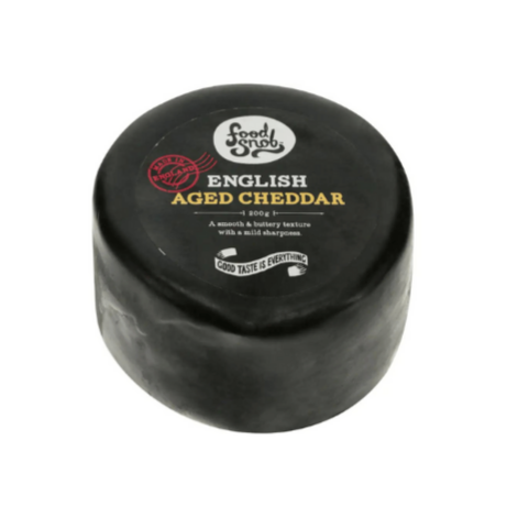 Food Snob Aged English Cheddar