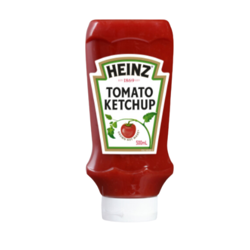 Heinz Ketchup 500ml- Beautiful selection of fresh cut meat delivered overnight by your favourite online butcher - The Meat Box, We specialise in delivering the best cuts straight to your door across New Zealand. | Meat Delivery | NZ Online Meat