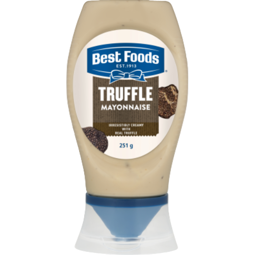 Best Foods Truffle Mayonnaise 251g- Beautiful selection of fresh cut meat delivered overnight by your favourite online butcher - The Meat Box, We specialise in delivering the best cuts straight to your door across New Zealand. | Meat Delivery | NZ Online Meat
