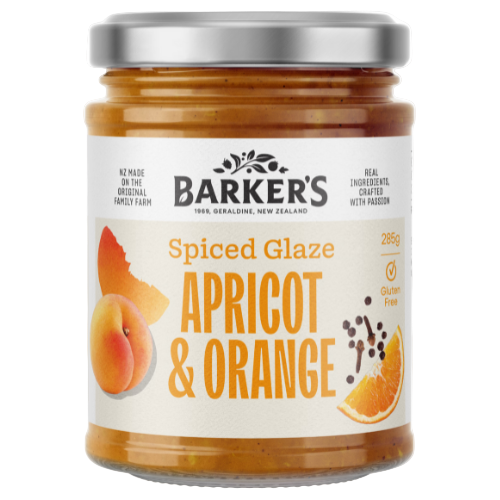 Barkers Spiced Apricot & Orange Glaze 285g- Beautiful selection of fresh cut meat delivered overnight by your favourite online butcher - The Meat Box, We specialise in delivering the best cuts straight to your door across New Zealand. | Meat Delivery | NZ Online Meat