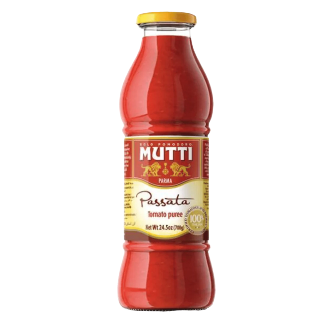 Mutti Passata Tomato Puree 700g- Beautiful selection of fresh cut meat delivered overnight by your favourite online butcher - The Meat Box, We specialise in delivering the best cuts straight to your door across New Zealand. | Meat Delivery | NZ Online Meat